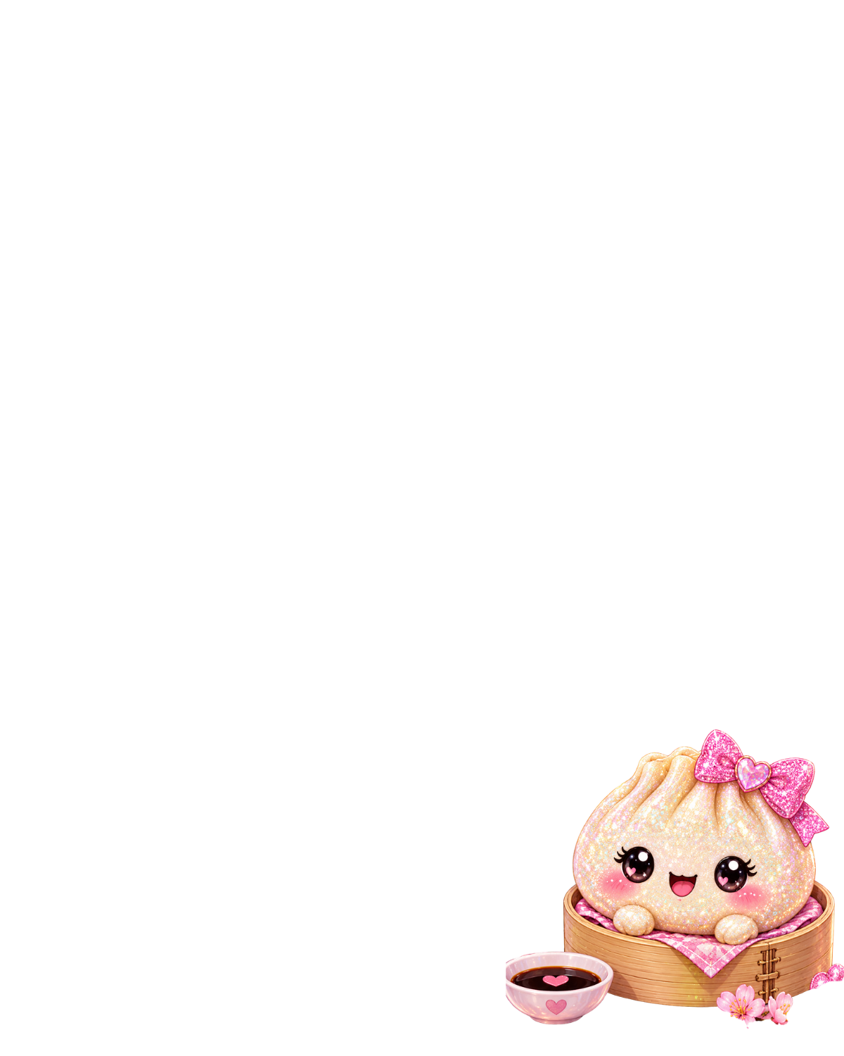 Glitter Dumpling Notepad