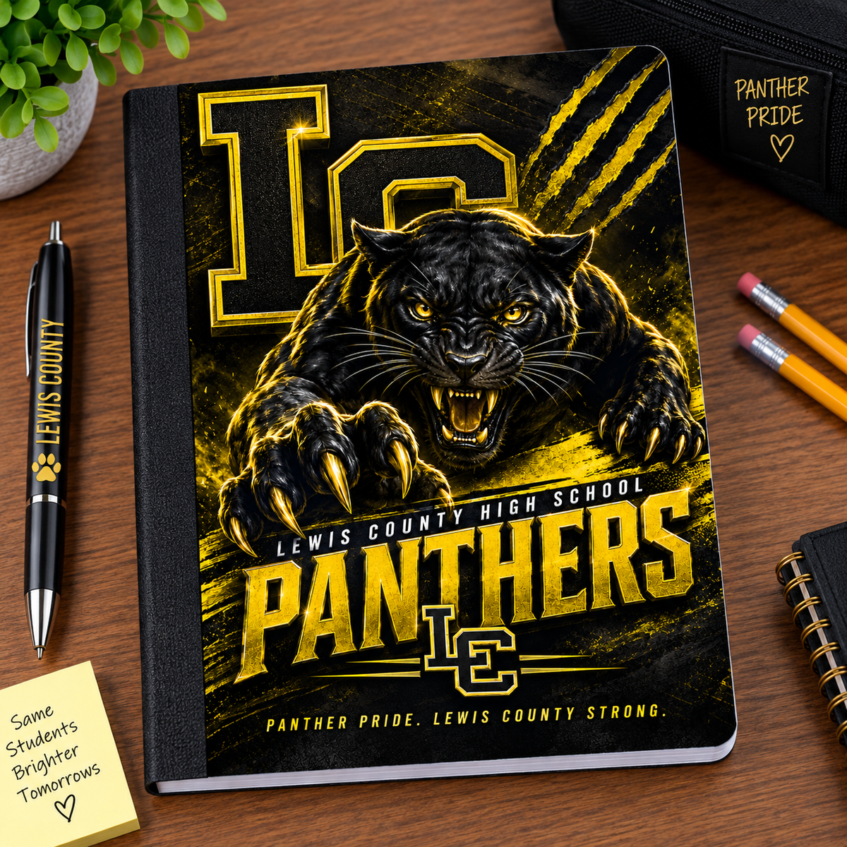 Panther Prowl Lewis County Composition Book