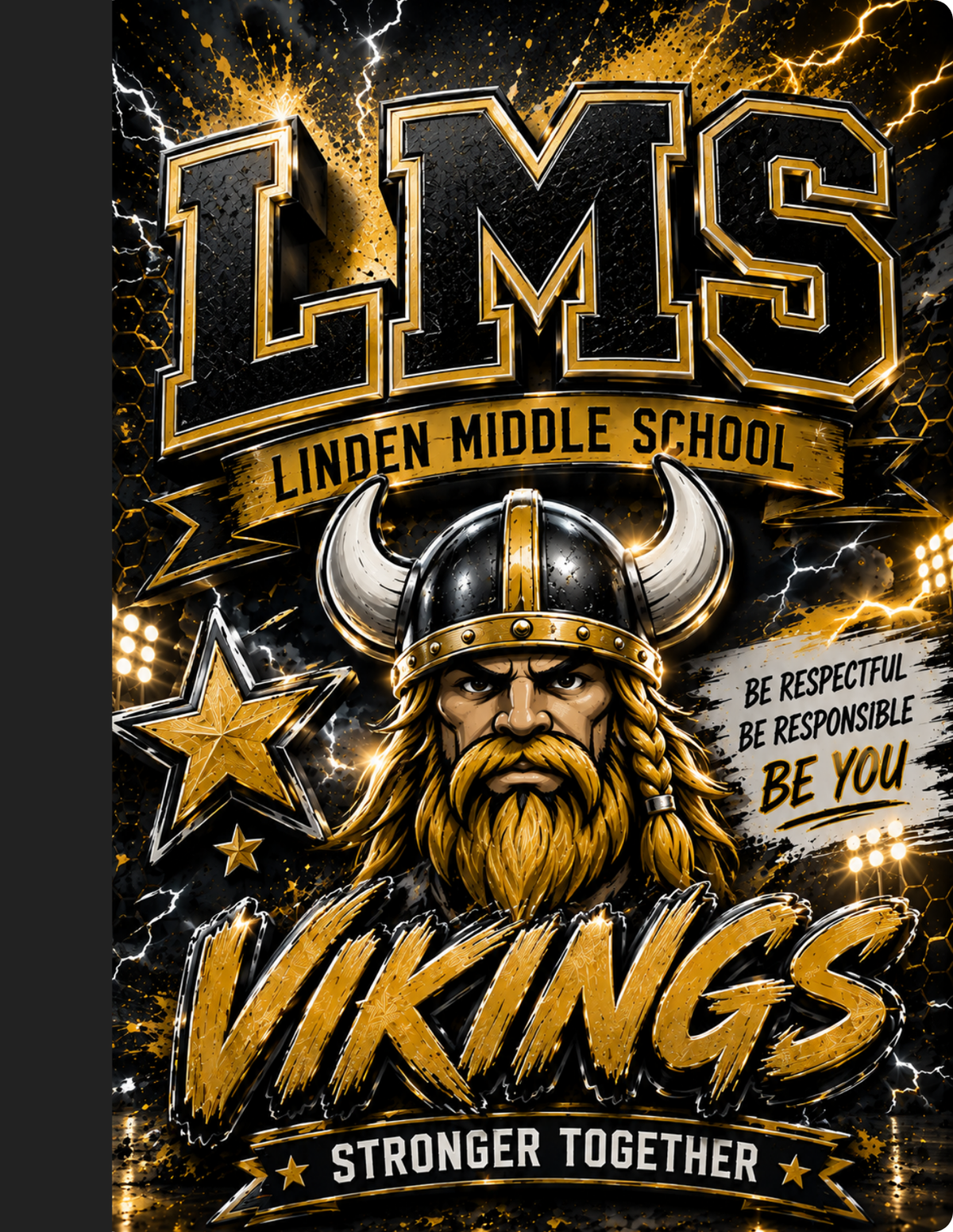 Viking Respect Linden Middle Composition Book