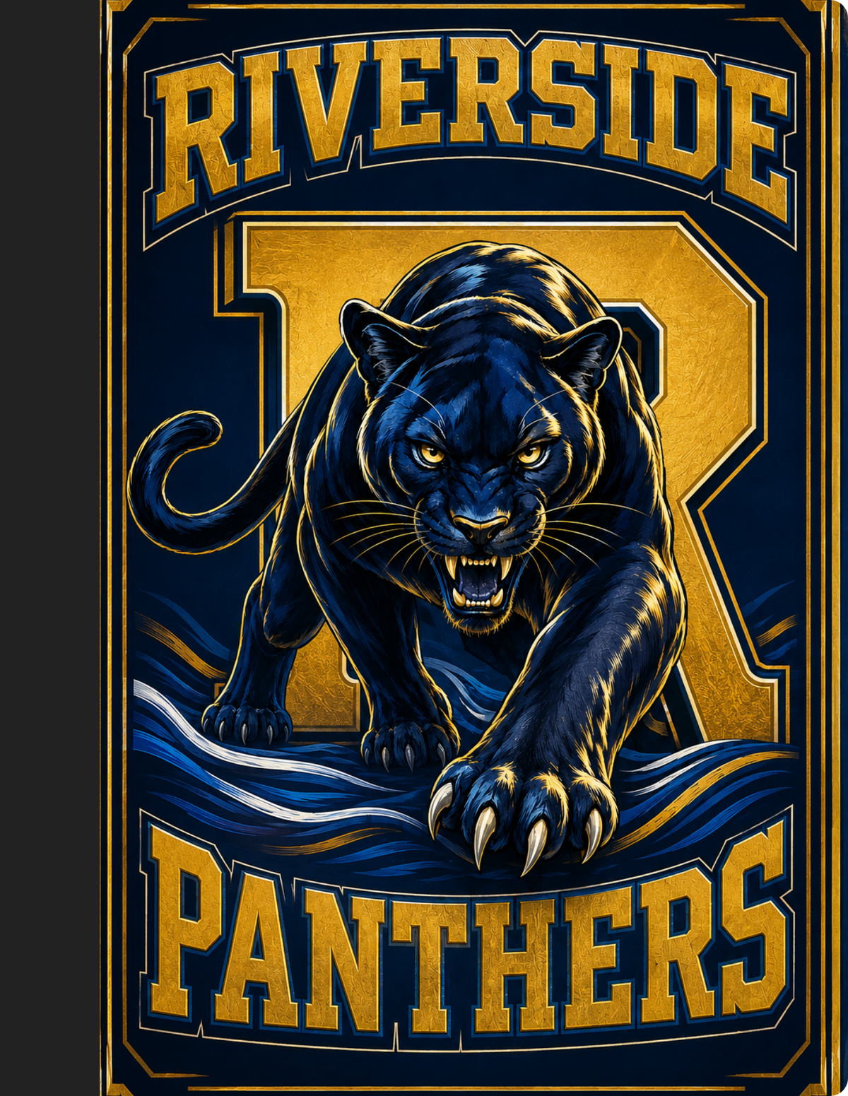 Riverside Fierce Riverside Composition Book