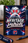 Patriots VB White House Heritage Composition Book