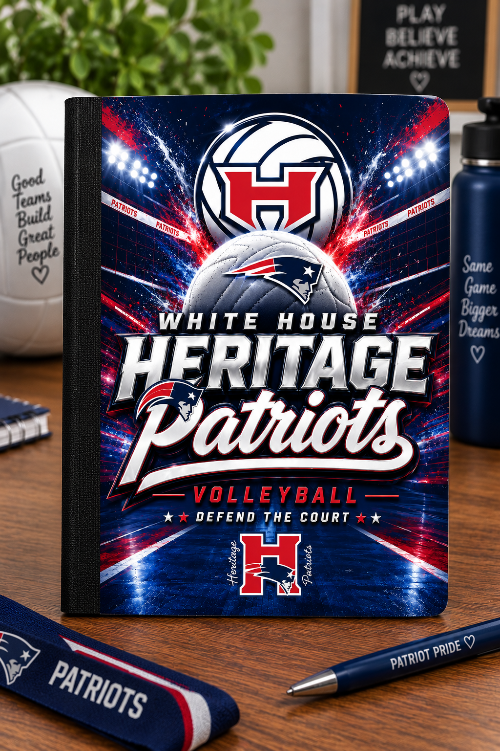 Patriots VB White House Heritage Composition Book