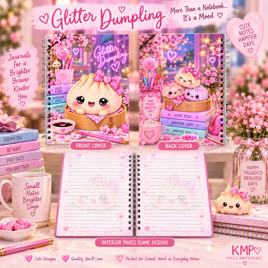 Glitter Dumpling 005 Hardcover Journal