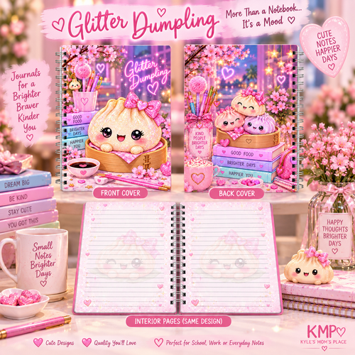 Glitter Dumpling 005 Hardcover Journal