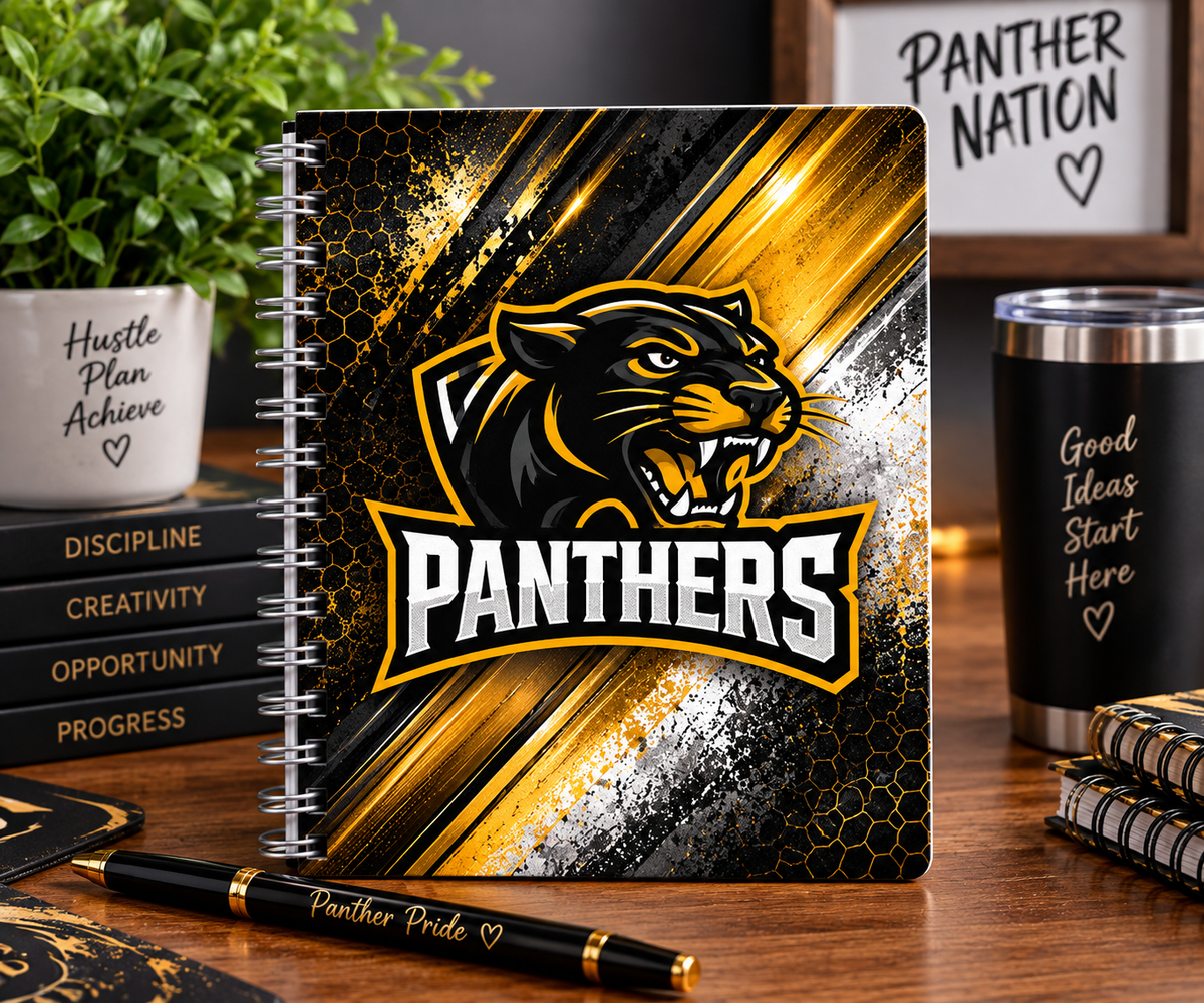 Panther Pride Lewis County Hardcover Journal