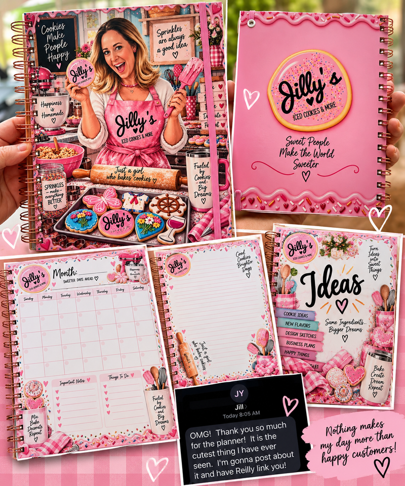 Make it yours. Choose one of our existing designs and personalize it, or let us create something completely custom around you, your business, hobby, interests or style.