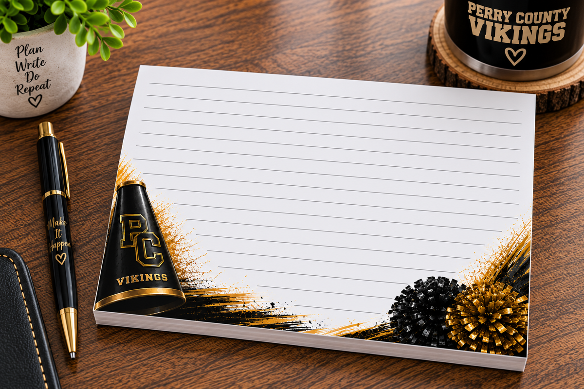 Viking Strong Perry County Large Notepad