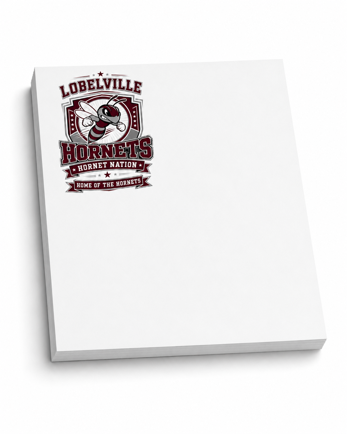 Hornet Nation Lobelville Notepad