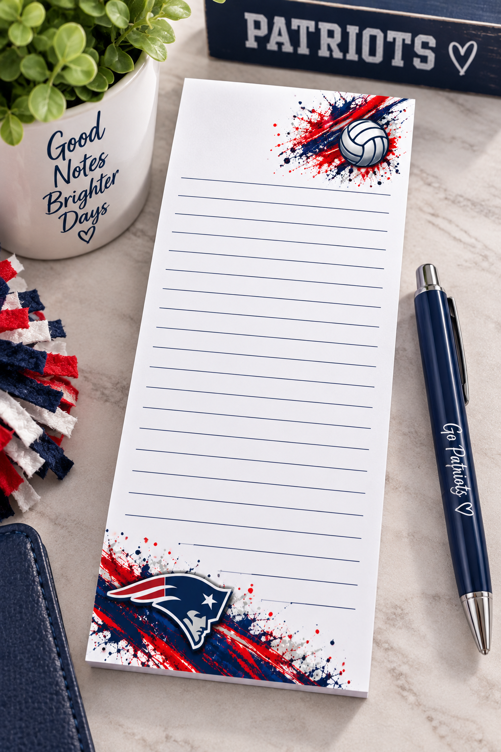 Patriots VB White House Heritage List Pad