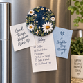 Daisy Denim Magnet