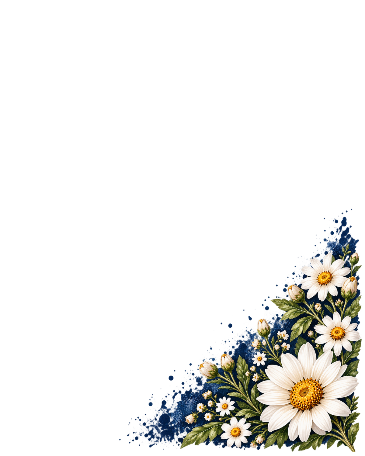 Daisy Denim Notepad