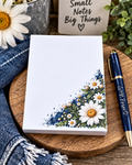 Daisy Denim Notepad