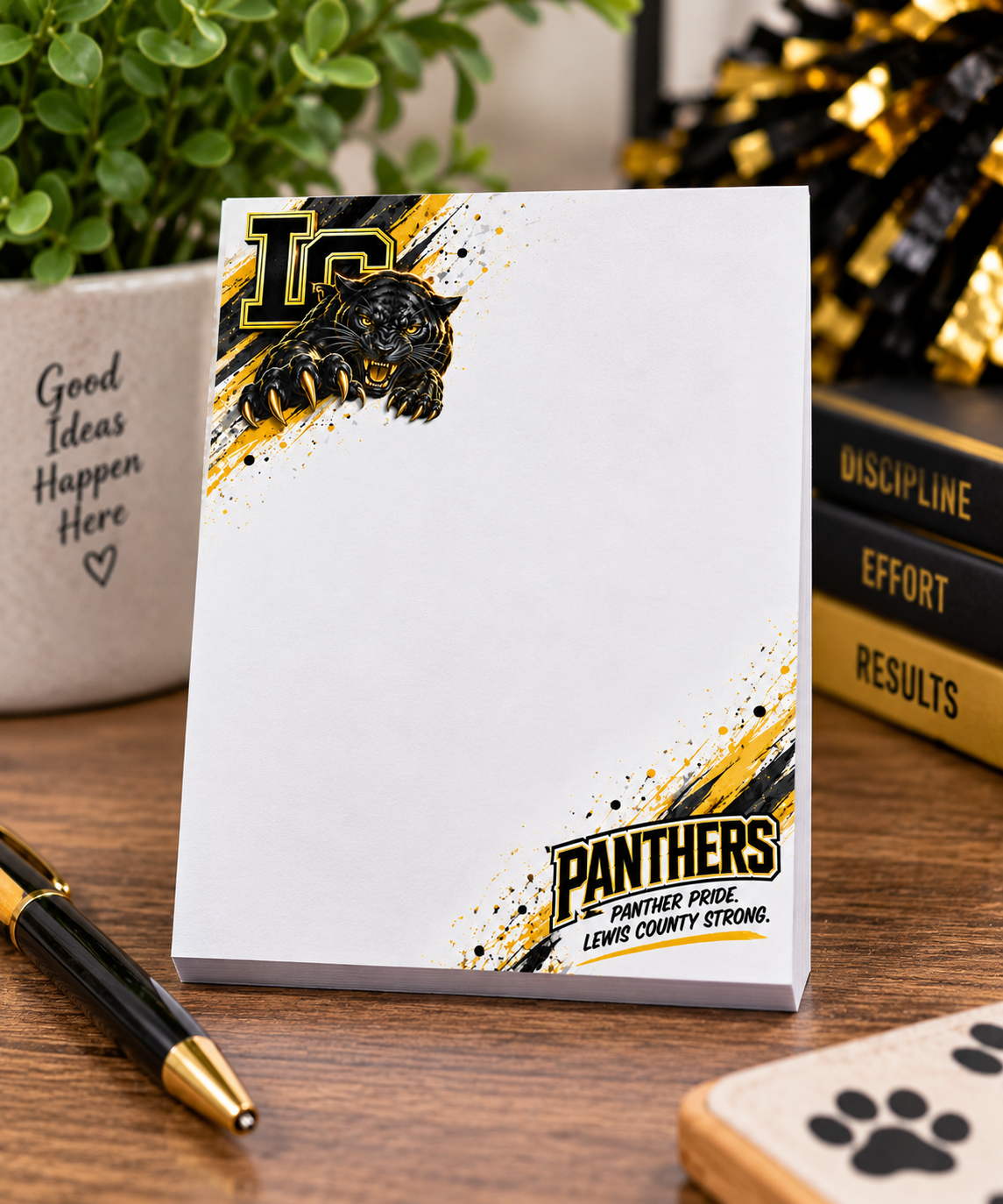 Panther Prowl Lewis County Notepad