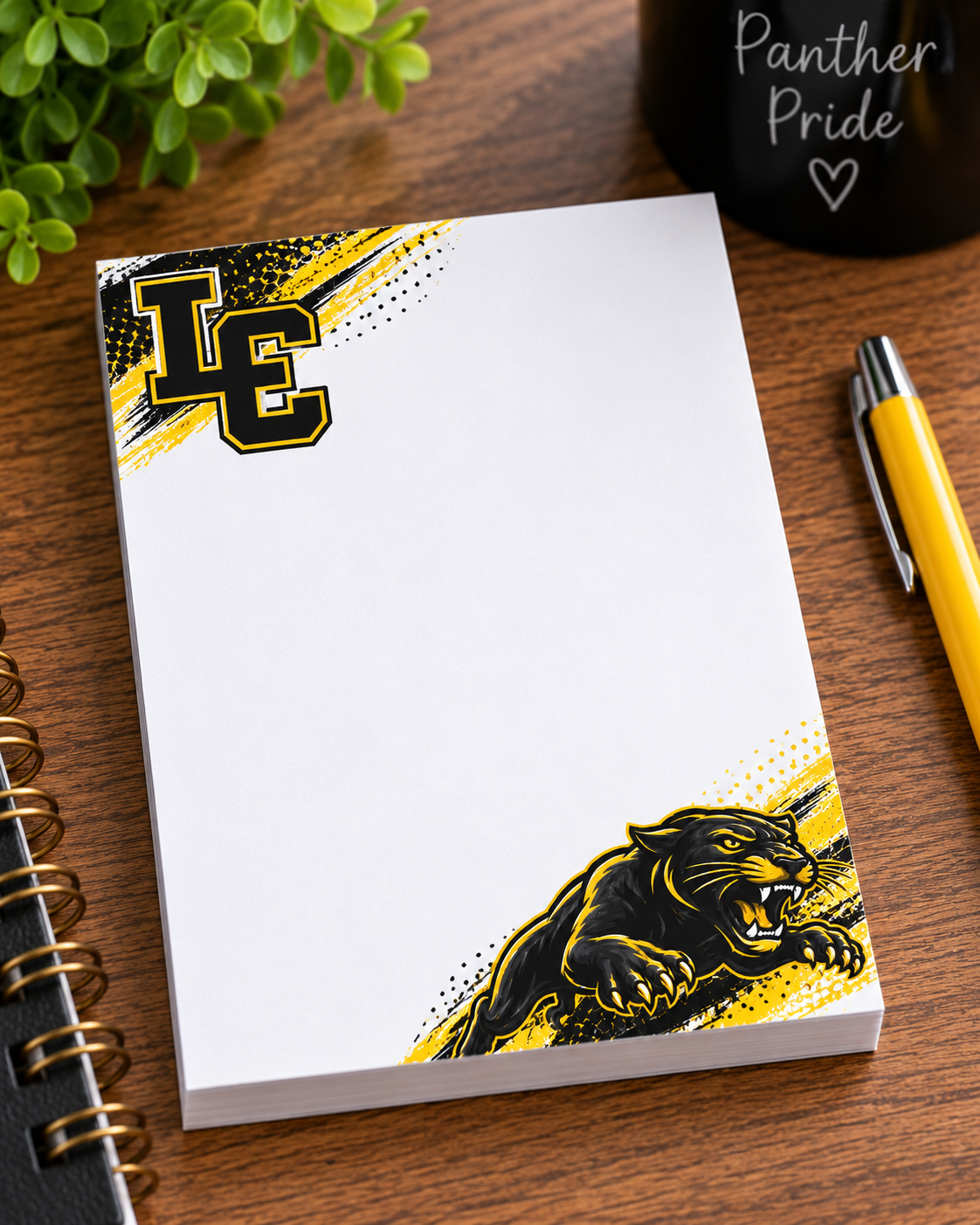 Panther Attack Lewis County Notepad
