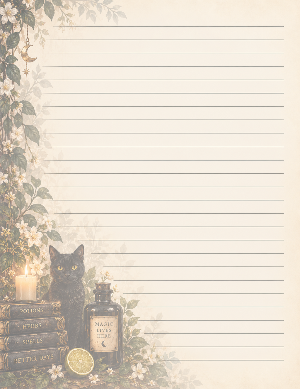 Practical Magic Hardcover Journal