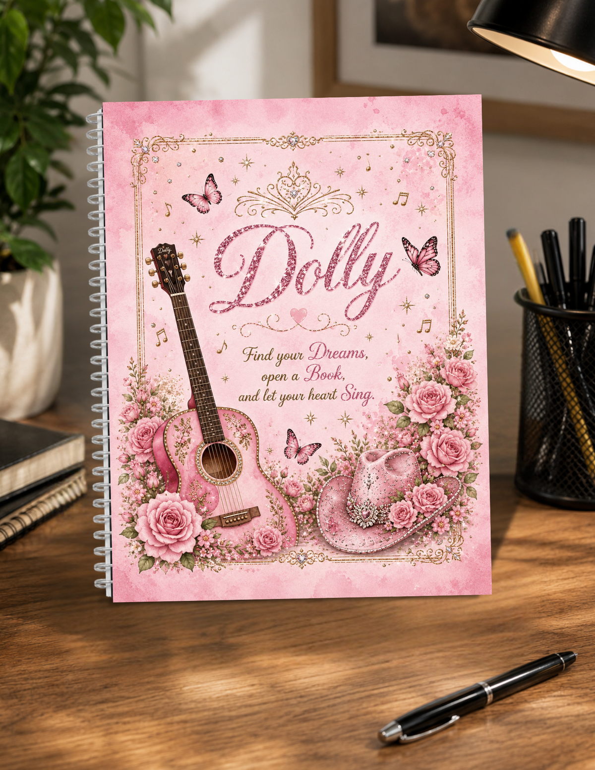 Dolly Spiral Notebook