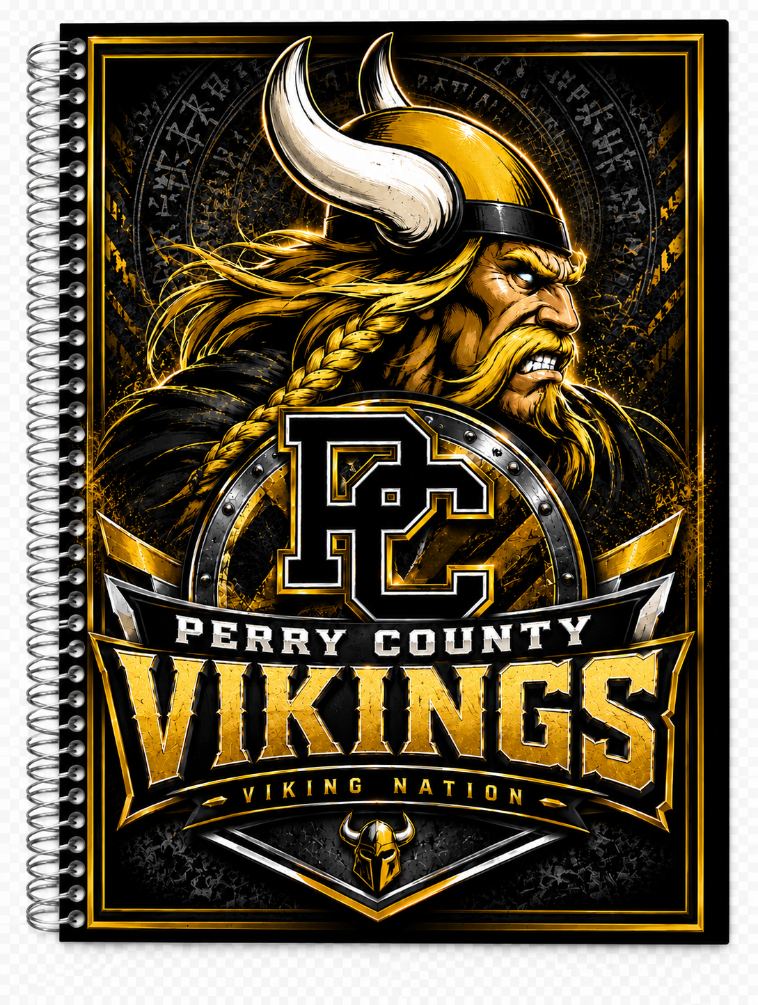 Battle Ready Perry County Spiral Notebook