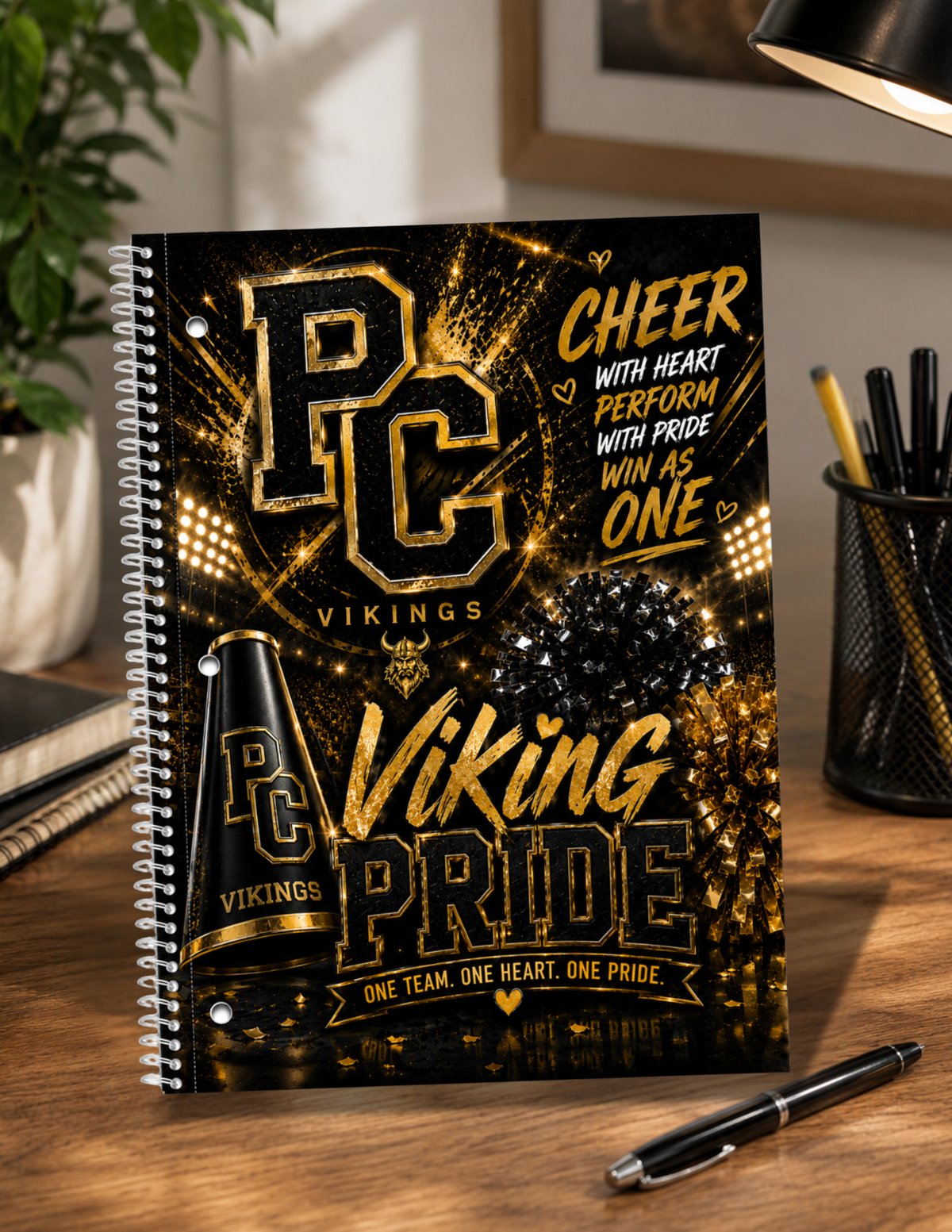 Viking Strong Perry County Spiral Notebook