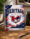 Patriot Heart White House Heritage Spiral Notebook