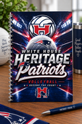 Patriots VB White House Heritage Spiral Notebook